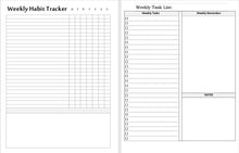 Load image into Gallery viewer, Weekly Planner for Work or School