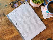 Load image into Gallery viewer, 12-Month Blank Date Goal Planning Booklet
