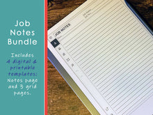 Load image into Gallery viewer, Job Notes Bundle