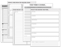 Load image into Gallery viewer, Home Organization Template Bundle