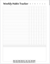 Load image into Gallery viewer, Hyperlink Weekly Planner