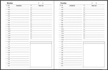 Load image into Gallery viewer, 7 Day Weekly Planner