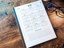 Load image into Gallery viewer, 2022 Monthly & Weekly Planner with individual monthly booklets