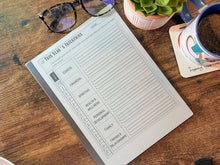 Load image into Gallery viewer, 12-Month Blank Date Goal Planning Booklet