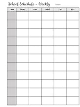 Load image into Gallery viewer, School Template Bundle for reMarkable & Printable Templates