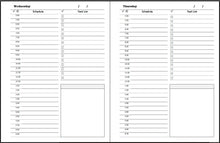 Load image into Gallery viewer, 7 Day Weekly Planner