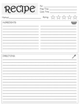Load image into Gallery viewer, Recipe, Grocery List, and Meal Planner