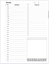 Load image into Gallery viewer, Hyperlink Weekly Planner