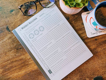 Load image into Gallery viewer, 12-Month Blank Date Goal Planning Booklet