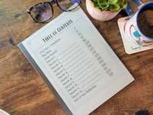 Load image into Gallery viewer, 12-Month Blank Date Goal Planning Booklet