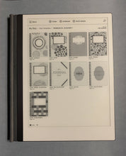 Load image into Gallery viewer, reMarkable | Notebook CoverTemplates - bundle I for your reMarkable 1 or 2 tablet