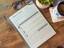 Load image into Gallery viewer, 12-Month Blank Date Goal Planning Booklet