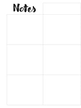 Load image into Gallery viewer, Notes Template Bundle