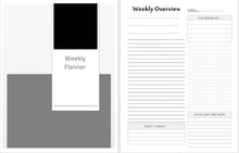 Load image into Gallery viewer, Weekly Planner for Work or School