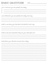 Load image into Gallery viewer, Gratitude Journal Template Bundle