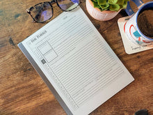 Load image into Gallery viewer, 12-Month Blank Date Goal Planning Booklet