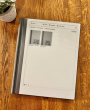 Load image into Gallery viewer, reMarkable 1 & 2 | 2022 Monthly Budget Planner w/ a budget goals page for your reMarkable tablet (1872x1404 resolution)-hyperlinked