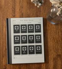 Load image into Gallery viewer, reMarkable 1 & 2 | Notebook Cover Templates - Recipe bundle 1 for your reMarkable 1 or 2 tablet (1872x1404 resolution)