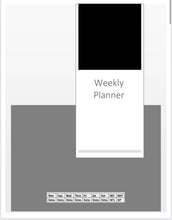Load image into Gallery viewer, Hyperlink Weekly Planner