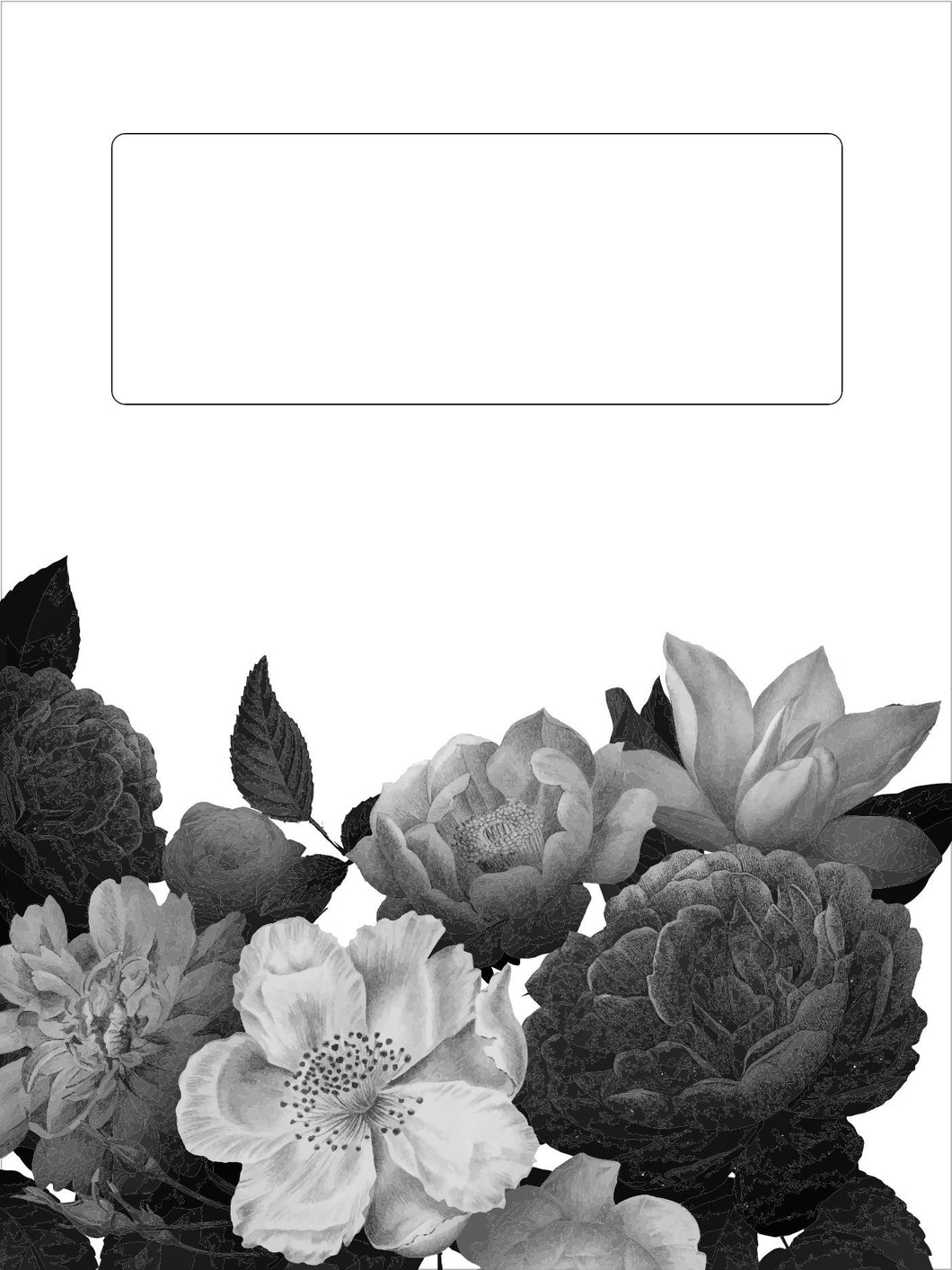 Bottom Floral Cover for reMarkable 2