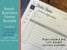 Load image into Gallery viewer, Small Business Forms (left-handed) Bundle
